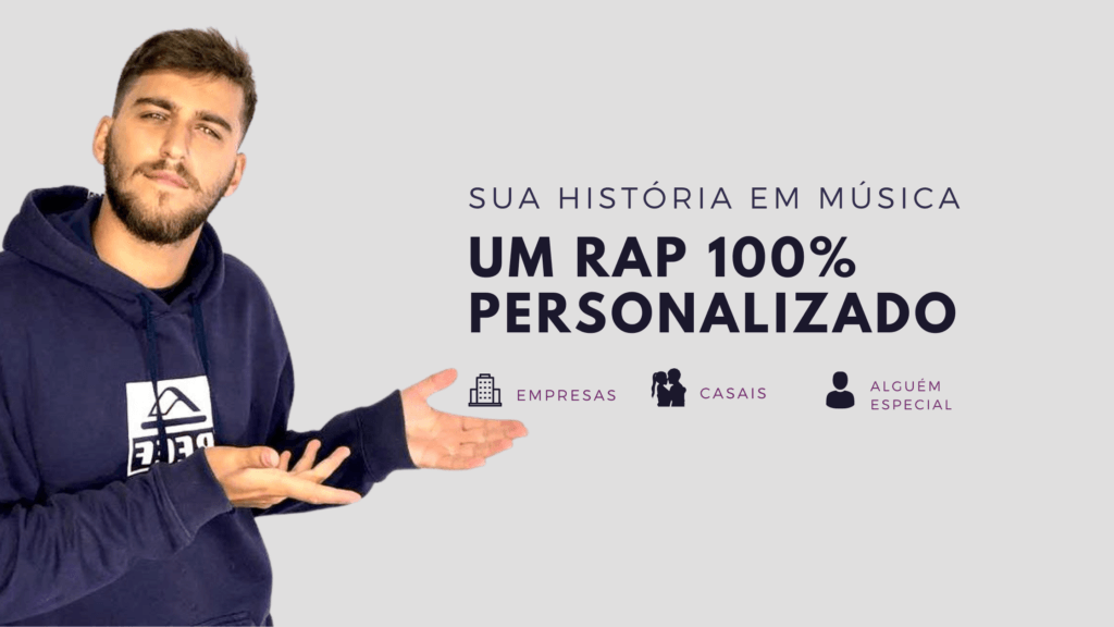 Surpreenda em qualquer ocasião com um rap 100% personalizado!