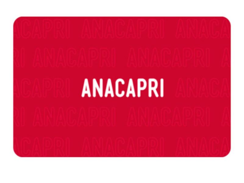 Cartão Presente Virtual Anacapri