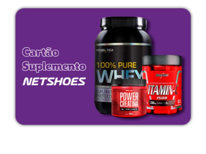 Cartão Presente Virtual Netshoes Suplemento