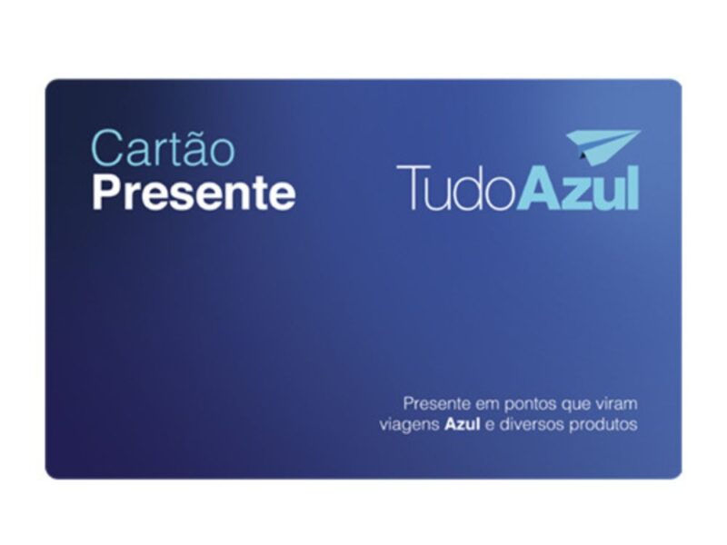 Cartão Presente Virtual TudoAzul