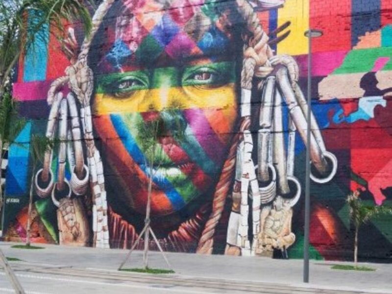 Aprecie a maravilhosa arte urbana carioca em um walking tour cheio de conhecimento e cores