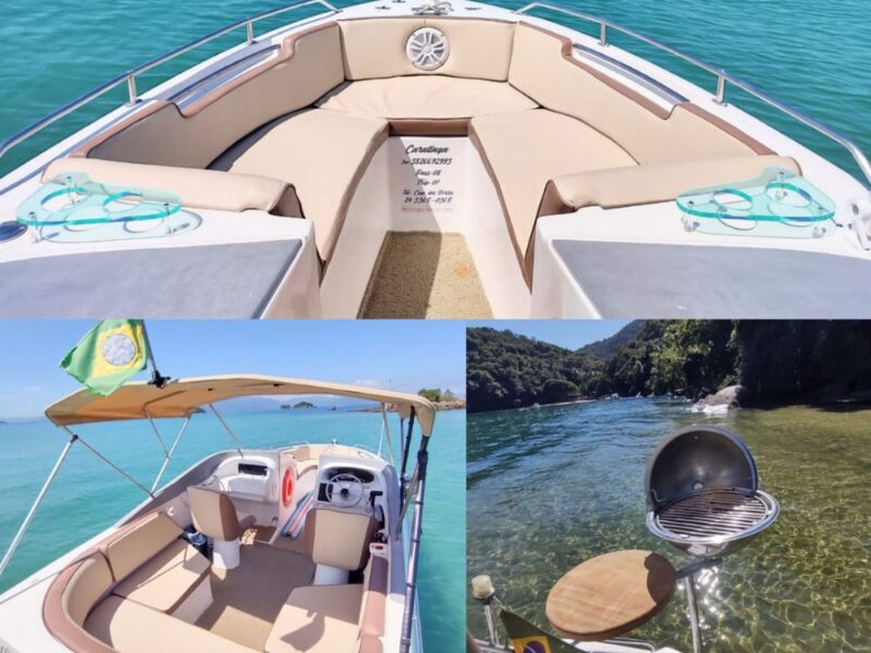 Passeio de lancha em Ilha Grande com saída  de transfer da cidade maravillhosa! - Imagem 3