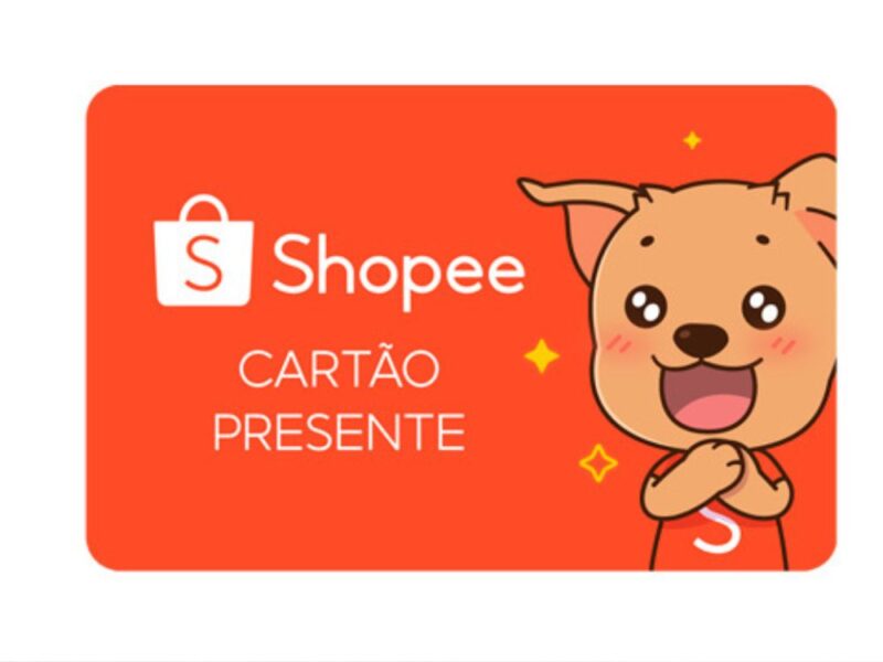 Cartão Presente Virtual Shopee