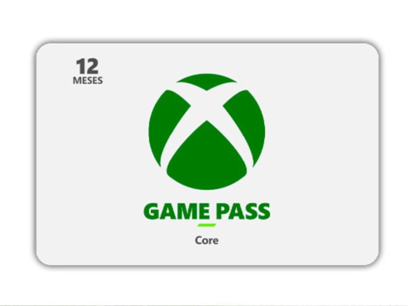 Cartão Presente Virtual Xbox Game Pass Core