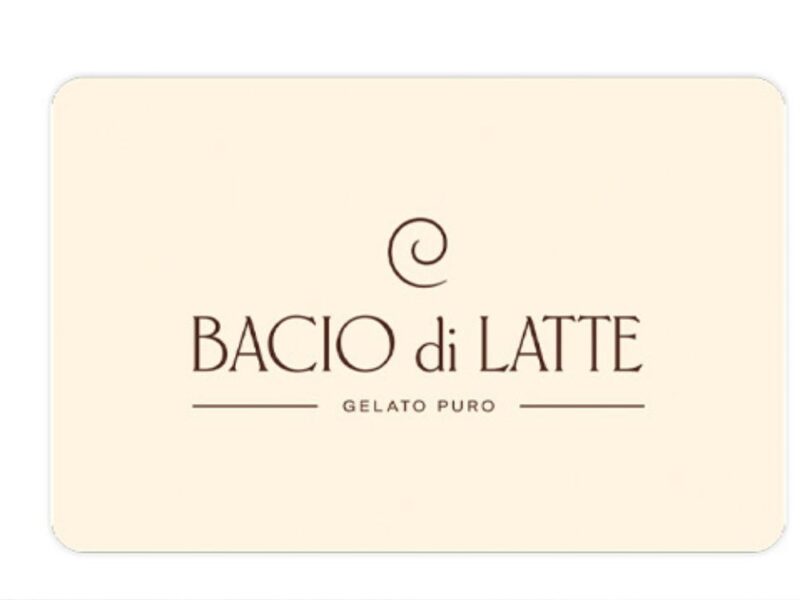 Cartão Presente Virtual Bacio di Latte