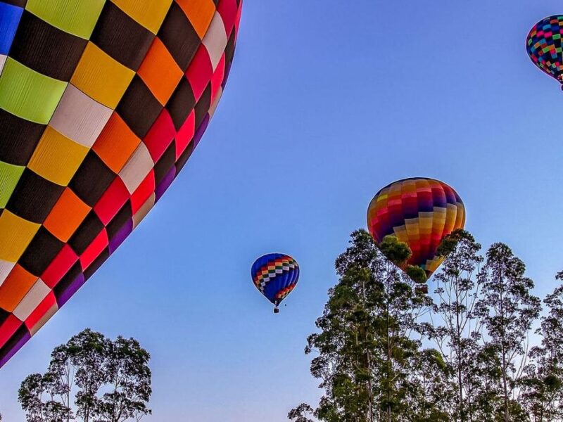 O encanto e a serenidade de Cambará do Sul vistos de cima em voo de balão ao nascer do sol - Imagem 3